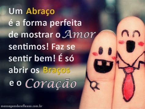 Clique no botão da rede social para publicar recados, imagens e fotos de dia do abraço. Abraço para Você - Mensagens de Reflexão
