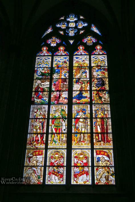 The technique of staining glass for windows using metal oxides dates back to at least the 7th century ce and the churches of the byzantine empire. The Colorful Stained Glass Windows Inside Cologne Cathedral