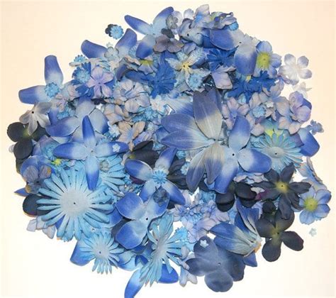 Vast selection, expertly packaged and shipped, 100% satisfaction guarantee. Lot of 500 Blue Silk Flower Petals Pedals Flower Heads ...