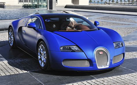 Wallpaper Blue Sports Car Bugatti Veyron Wheel Supercar Veyron