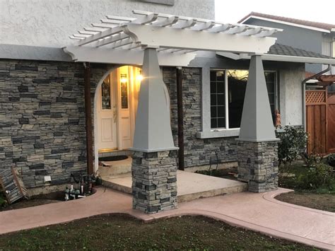 Pauls Faux Stone Home Siding And Columns Genstone