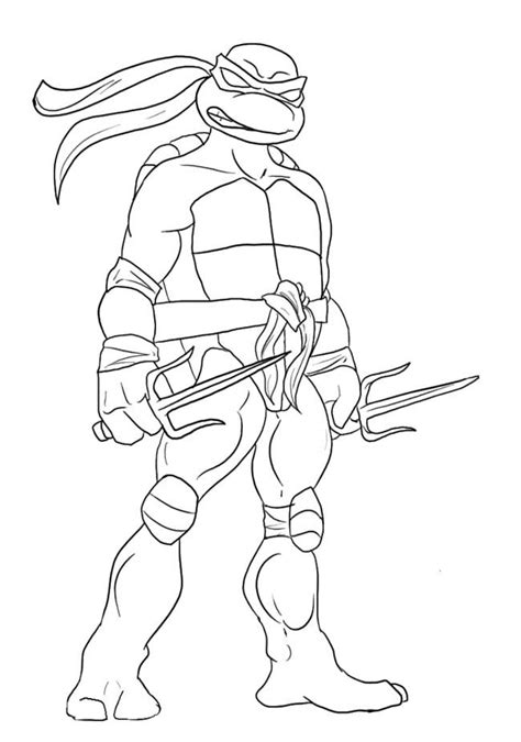Leonardo or leo is one of the four main protagonists in teenage mutant ninja turtles and a member of the tmnt. Leonardo Ninja Turtle Coloring Page | Drawing | Pinterest ...