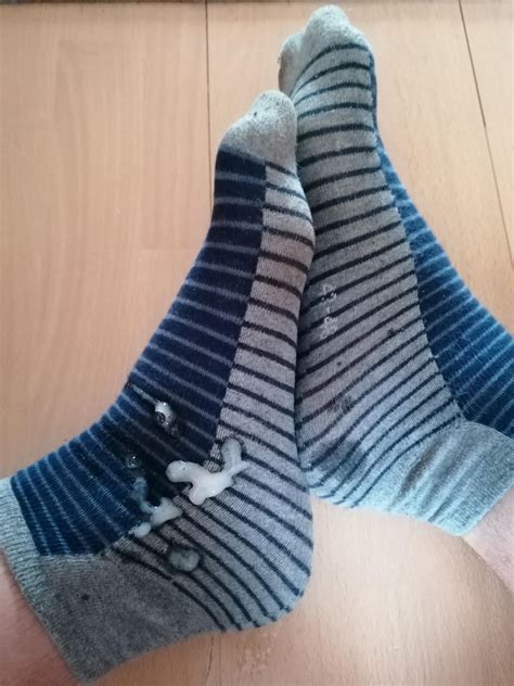 Cum On My Socks 😊 Rcumstained