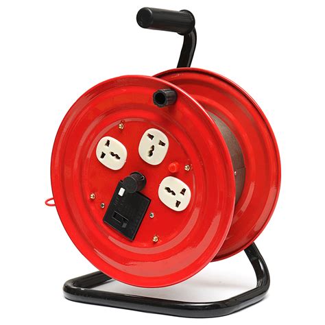 These durable cords are also flame retardant and weather resistant, designed to give you many years of reliable service. 220V Multi-Outlet 3 Plug Heavy Duty Red Electrical ...