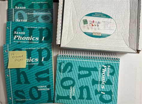 Saxon Phonics 1 Teacher Edition Workbooks Andteaching Tools And Readers