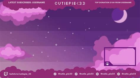 Placeit Twitch Overlay Design Template With Pixel Art Video Video