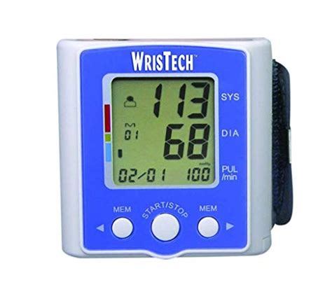 N American Healthcare Wristech Blood Pressure Monitor With Case In