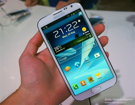 Ifa 2012 первый взгляд на Samsung Galaxy Note Ii Смартфоны