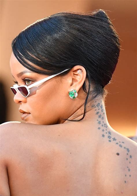 Rihanna S Constellation Tattoo What Do Rihanna S Tattoos Mean Here S A Guide Popsugar
