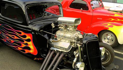 Hot Rod Flames Photograph By Floyd Snyder