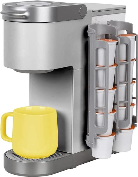 Coffee Pod Holder Side Mount K Cup Pods Dispenser Compatible With Keurig Coffee