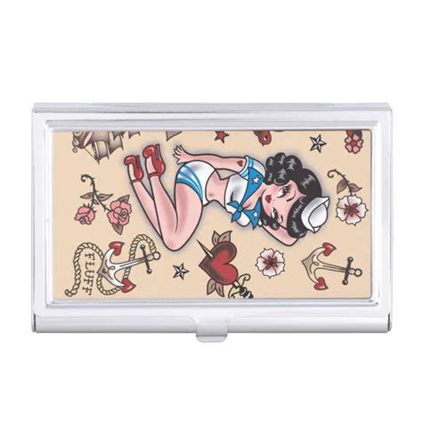 Suzy Sailor Card Case Zazzle