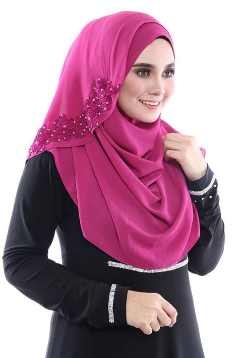 exclusive semi instant hijab slip on cala bella 2 loop by instant hijab trending outfits hijab