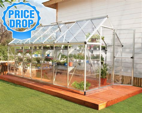 And if you live in a community with a homeowner's association, you'll hav. SILVER LINE 6 x 14 GREENHOUSE $ Sydney Garden Products