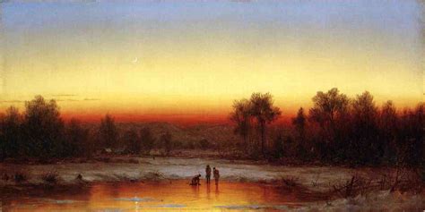 Reproductions Dart Un Twilight Hiver 1862 De Sanford Robinson