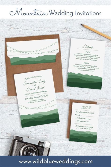 Get The Mountain Party Started With These Fun Mountain Wedding
