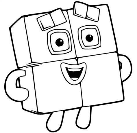 40 Numberblocks Colouring In Pages Kids And Preschool Coloring Pages