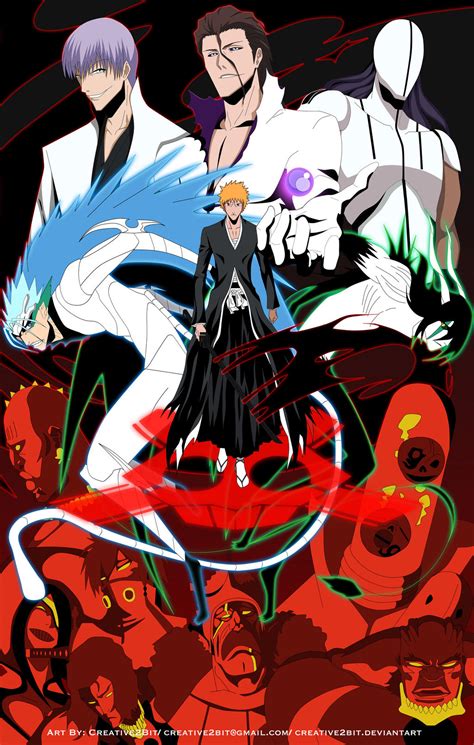 Bleach Poster Thanks For 10000 Pageviews By Creative2bit On Deviantart