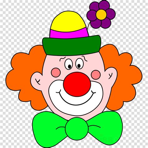 Clown Face Clip Art Free Transparent Clipart Clipartkey Gambaran