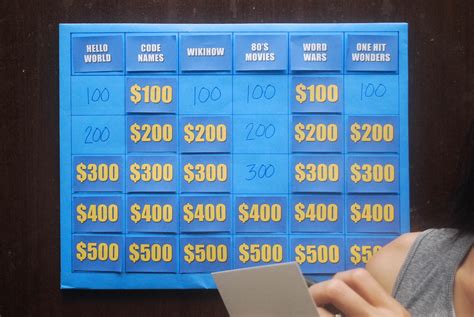 How To Make A Jeopardy Game 6 Steps With Pictures