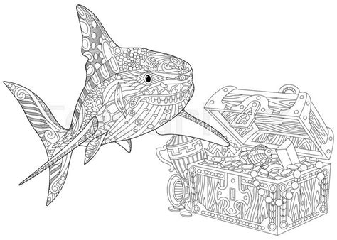 Zebra Shark Coloring Pages Christopher Myersas Coloring Pages