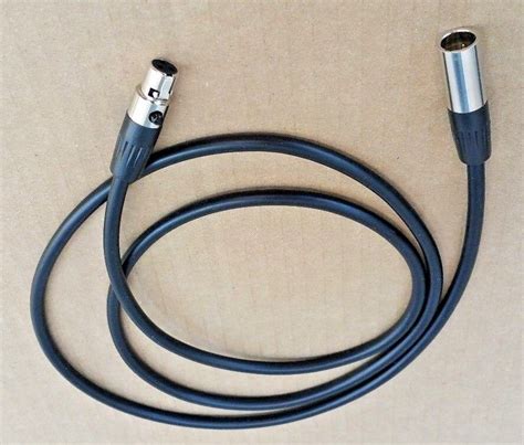 Ft Mini Xlr Male Pin To Mini Xlr Female Pin Pro Microphone Cable