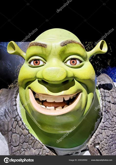 Blackpool January Madame Tussauds 2018 Shrek Fictional Green Ogre