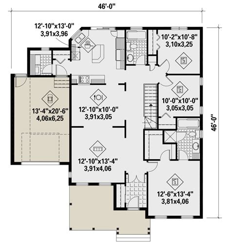 Country Plan 1435 Square Feet 3 Bedrooms 2 Bathrooms 6146 00465