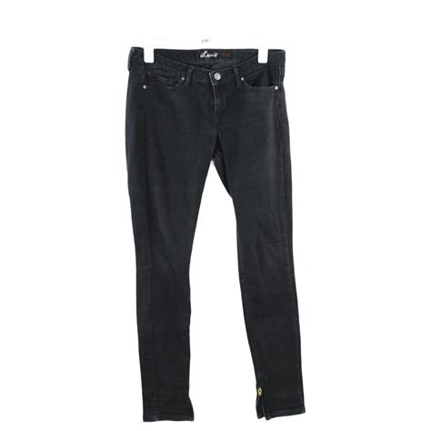 Levis Jean Levis 29 Black Cotton Ref645229 Joli Closet