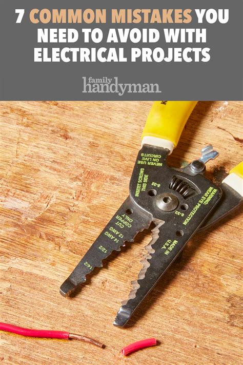 8 Common Mistakes Diyers Make With Electrical Projects Electrical