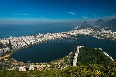 Beautiful Rio De Janeiro Aerial View Stock Image Image Of Urban