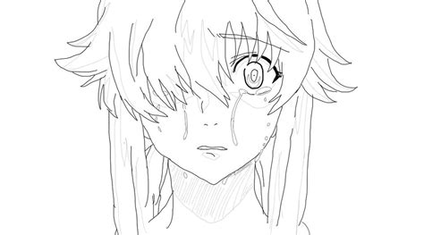 Sad Anime Boy Lineart Emo Boy Drawing At Getdrawings Free Download