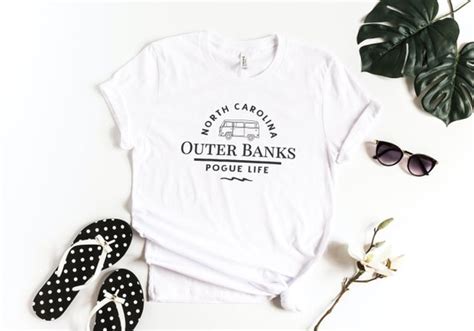 Outer Banks Shirt Outerbanks Tshirt Vsco Tshirt Comfort Etsy Uk