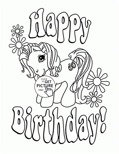 Free Printable Birthday Cards To Color My Amusing Adventures