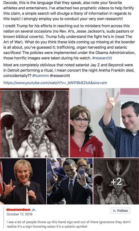 Satanic Hand Gestures 2 Resistance2010 Symbols Meanin - vrogue.co