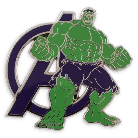 Hulk Pin The Avengers Shopdisney