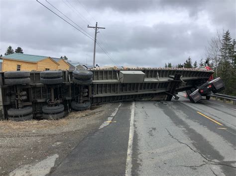 Tractor Trailer Crash Caused by "Sneezing Fit" in Masardis, Maine