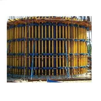 Zulin Adjustable Arc Concrete Casting Water Tank Wall Formwork Systems