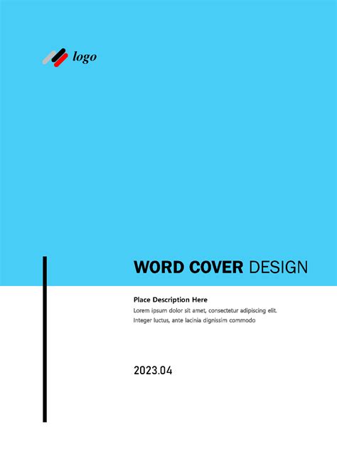 Microsoft Word Cover Templates 426 Free Download Word Free