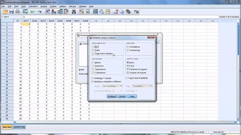 Using Cronbach S Alpha In Spss To Enhance Assessment Development Youtube