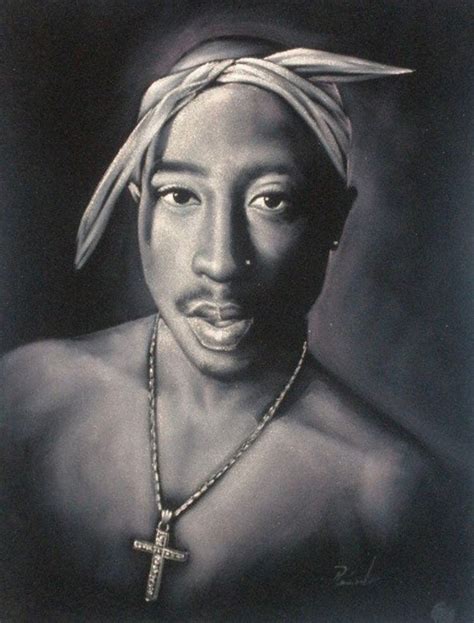 Tupac Shakur 2pac Rapper Black Velvet Original Oil Painting Etsy