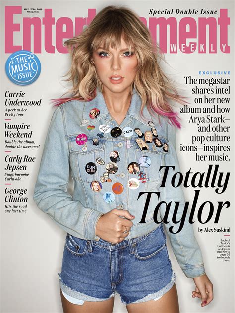 Taylor Swift Entertainment Weekly Cover May 2019 Popsugar Entertainment