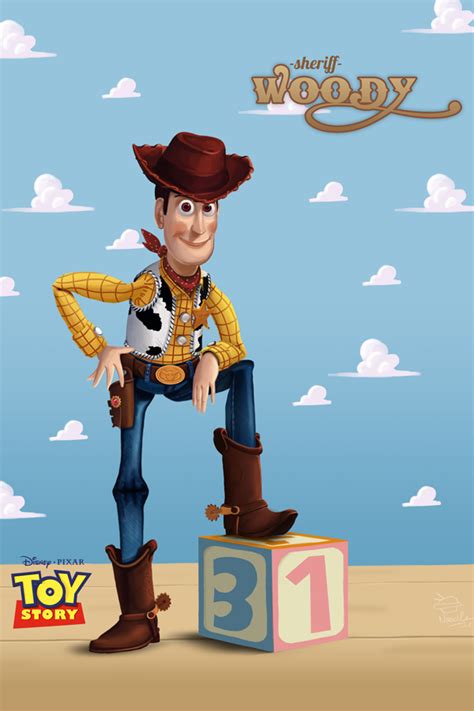 Woody Toy Story By Lanouille On Deviantart