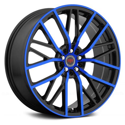 Our goal is to promote quality events while. REVOLUTION RACING® RR07 Wheels - Black with Blue Face Rims