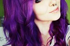 emo dye hairstyle paars emos haare frisuren dyed violet violett haarfarben brandedgirls lila bunte gekleurd morado estilos contodoirrespeto starší violeta
