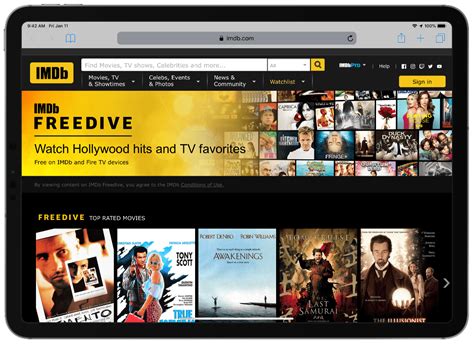 Imdb Launches Streaming Service Called Freedive The Mac Observer