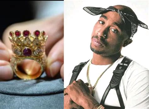 New Record As Tupac Shakurs Customized Gold Ring Auctioned At 1