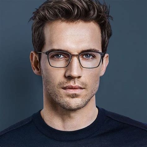 Pin Von Langchaolife Auf Glasses Männer Mit Brille Brille Männer