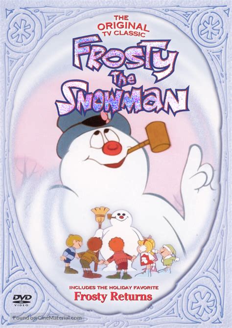 Frosty The Snowman 1969 Dvd Movie Cover