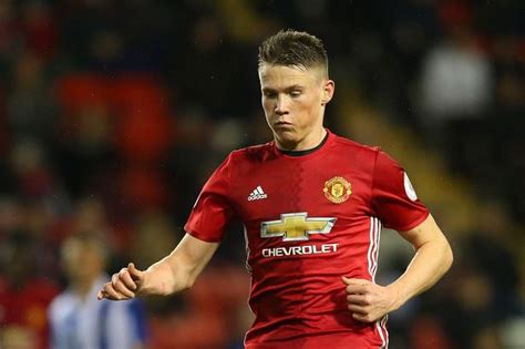 Mf (dm, right) ▪ footed: Manchester United kid Scott McTominay set for Scotland cap ...